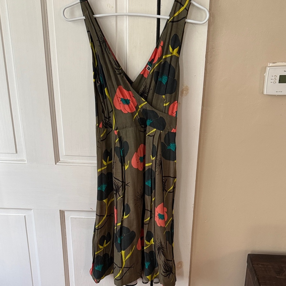 Floral Sleeveless Dress Anthropologie